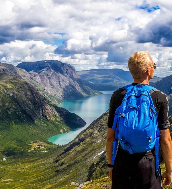 backpacker, mountains, panorama, viewpoint, backpacking, hiker, hiking, mountain ranges, valley, mountain valley, lake, mountain lake, landscape, nature, norway, outdoors, bessegen, man, hiking, hiking, hiking, hiking, hiking, norway, norway, norway, man, man
